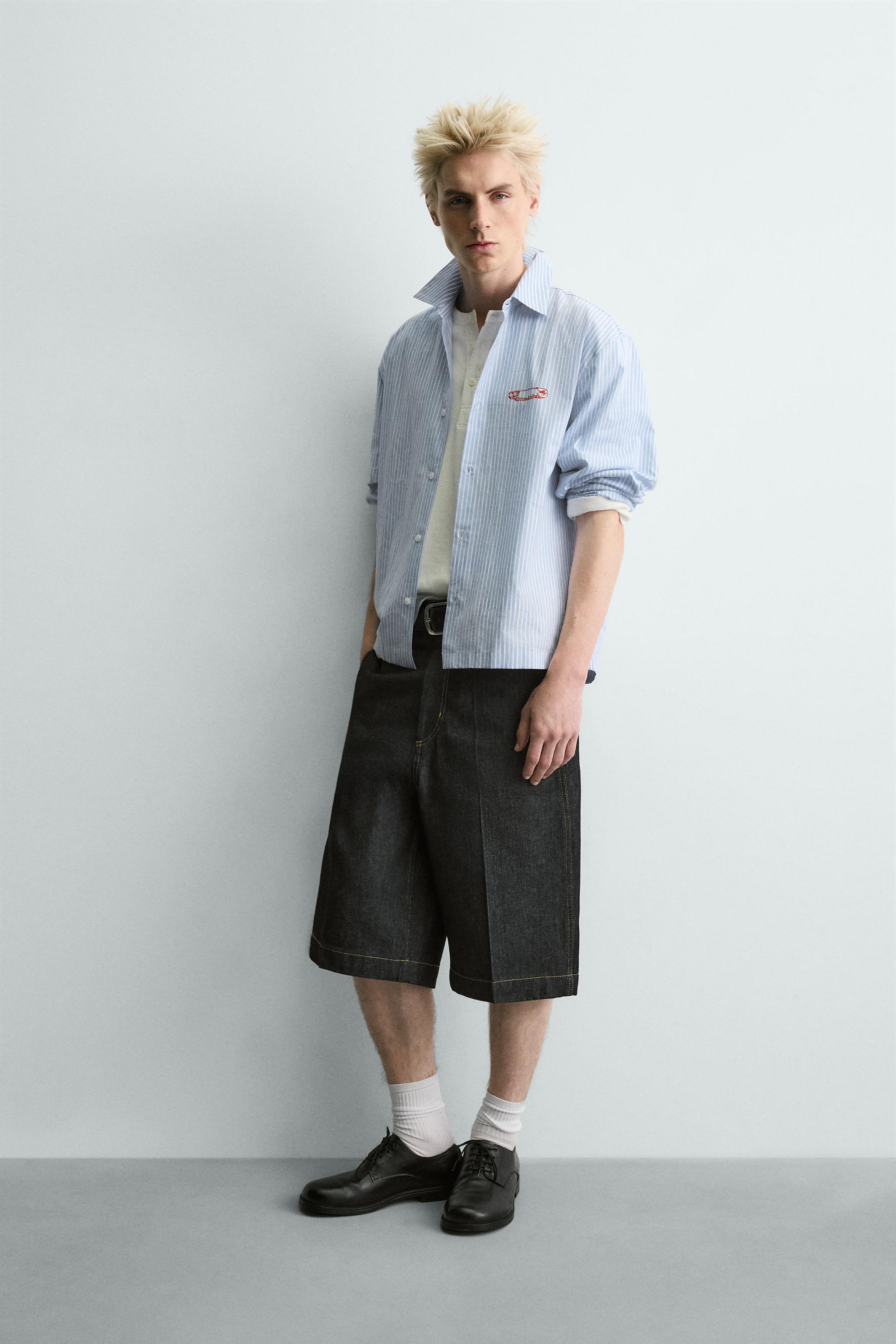 JORTS EN DENIM RELAXED FIT
